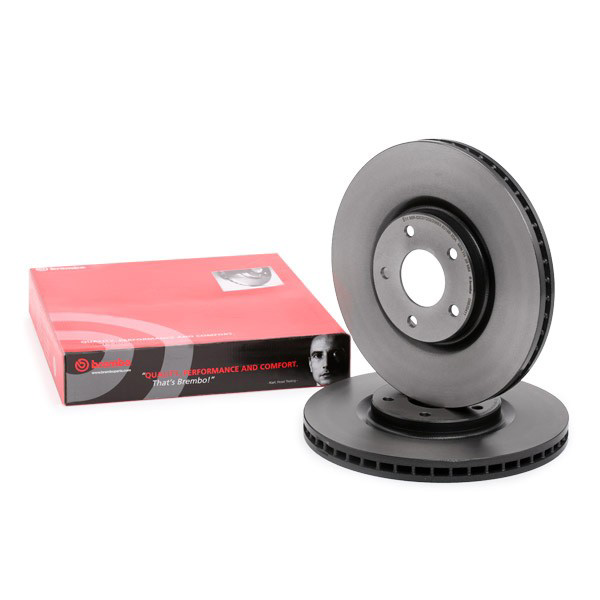Диск гальмівний передній Brembo 09B35411