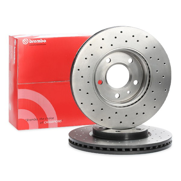 Диск гальмівний передній Brembo 09B3561X