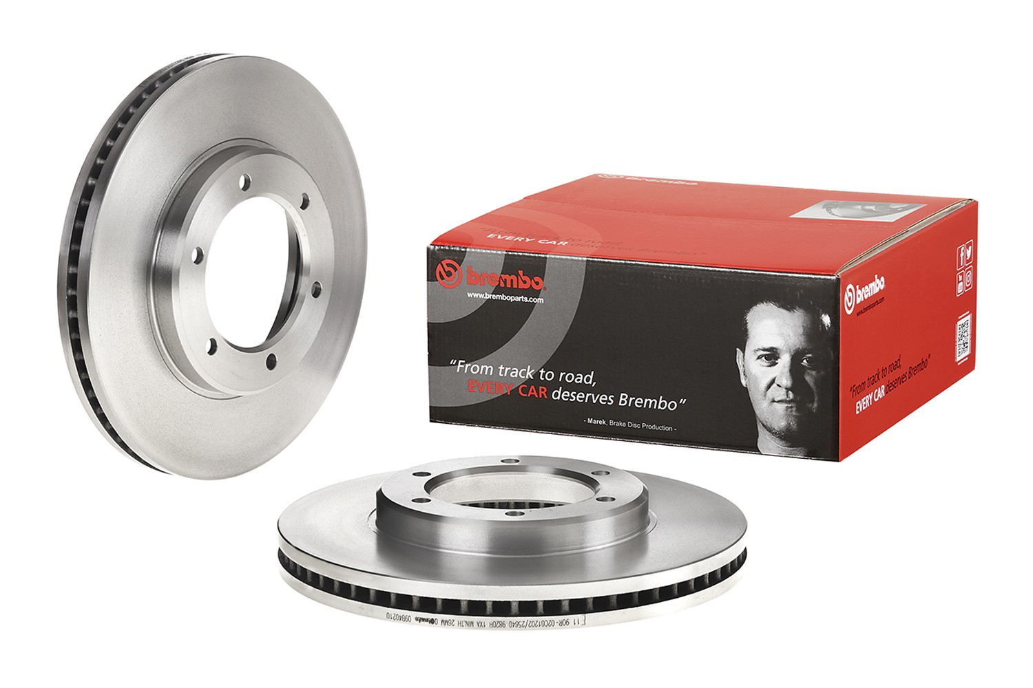 Купити 09B40210 Brembo Ротор гальмівний