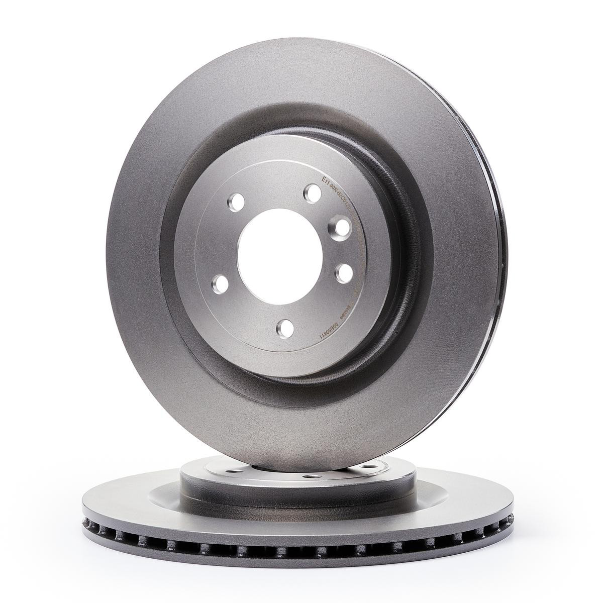 Диск гальмівний задній Brembo 09B50411