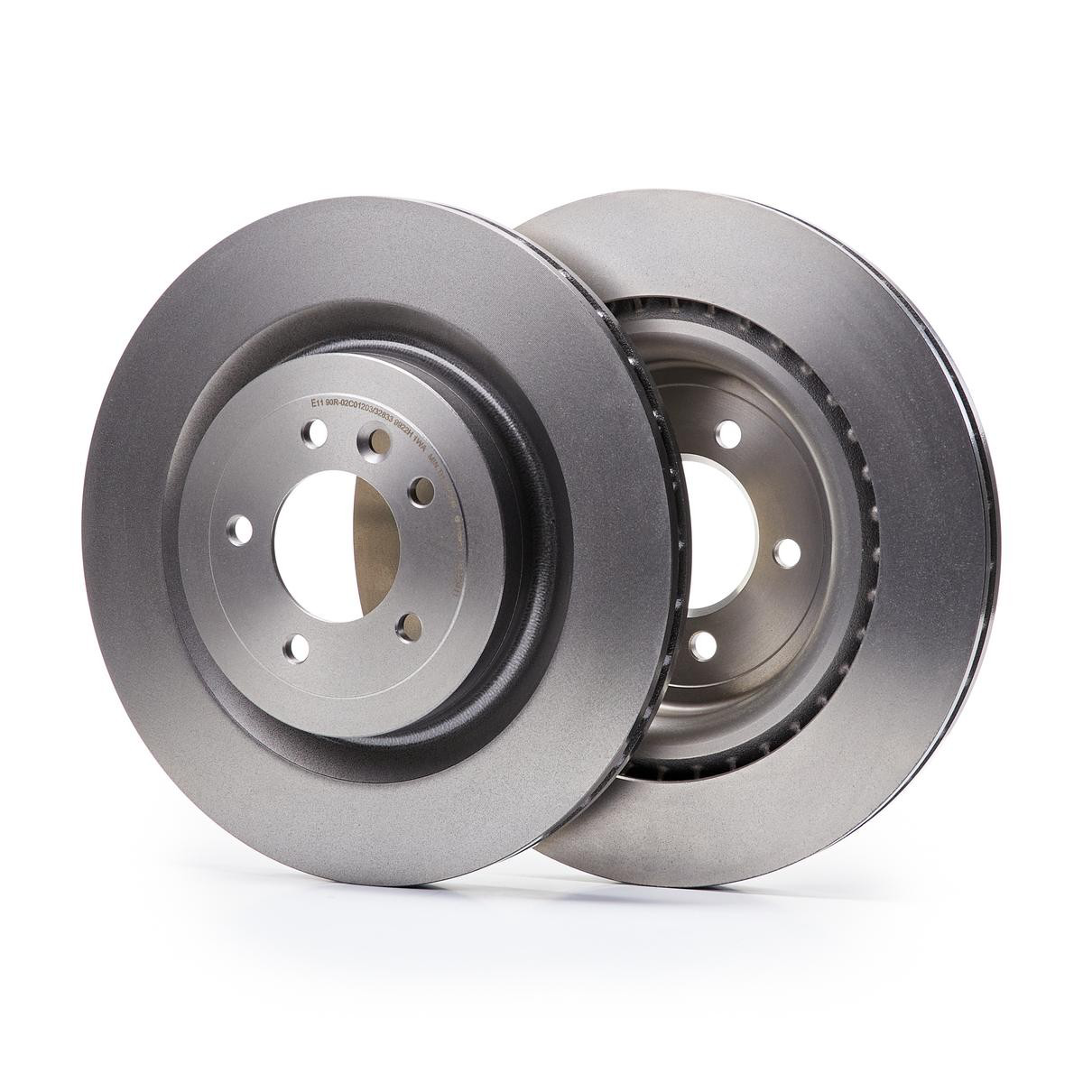 Купити 09B50411 Brembo Диск заднього гальма