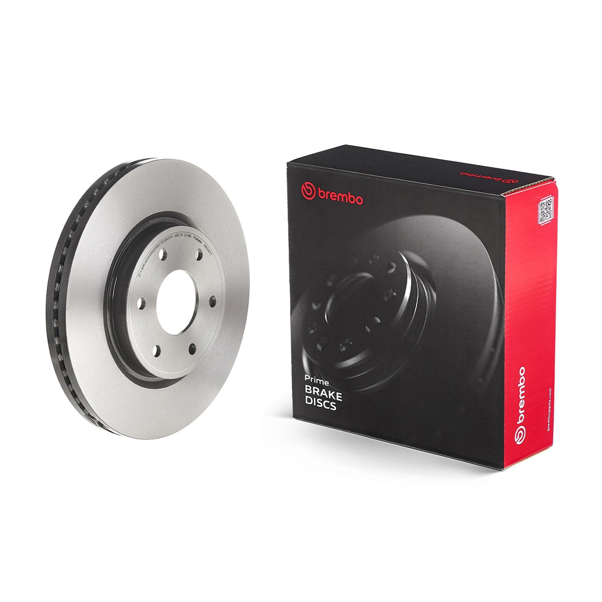 Диск переднього гальма Brembo 09B54511 ціна, від 97.59 USD