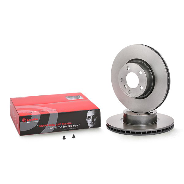 Диск гальмівний передній Brembo 09B57011