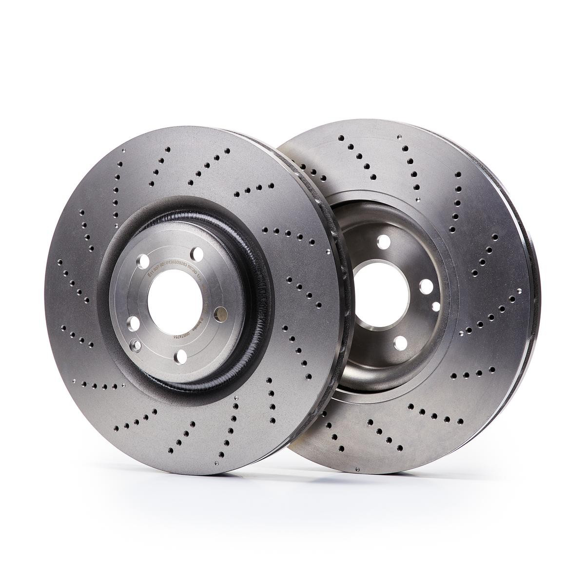 Диск переднього гальма Brembo 09B74751 ціна, від 123.67 USD