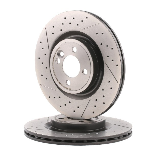 Диск переднього гальма Brembo 09B75421 ціна, від 88.49 USD
