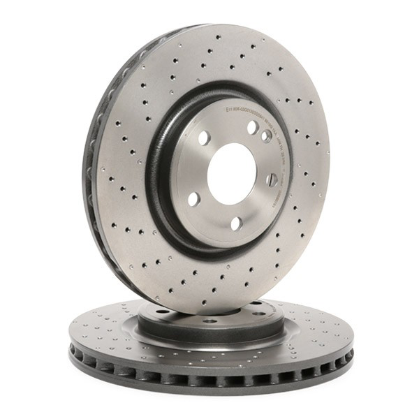Диск гальмівний передній Brembo 09B80751
