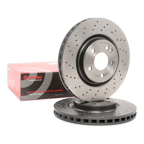 Гальмівні диски передні 09B80751 Brembo