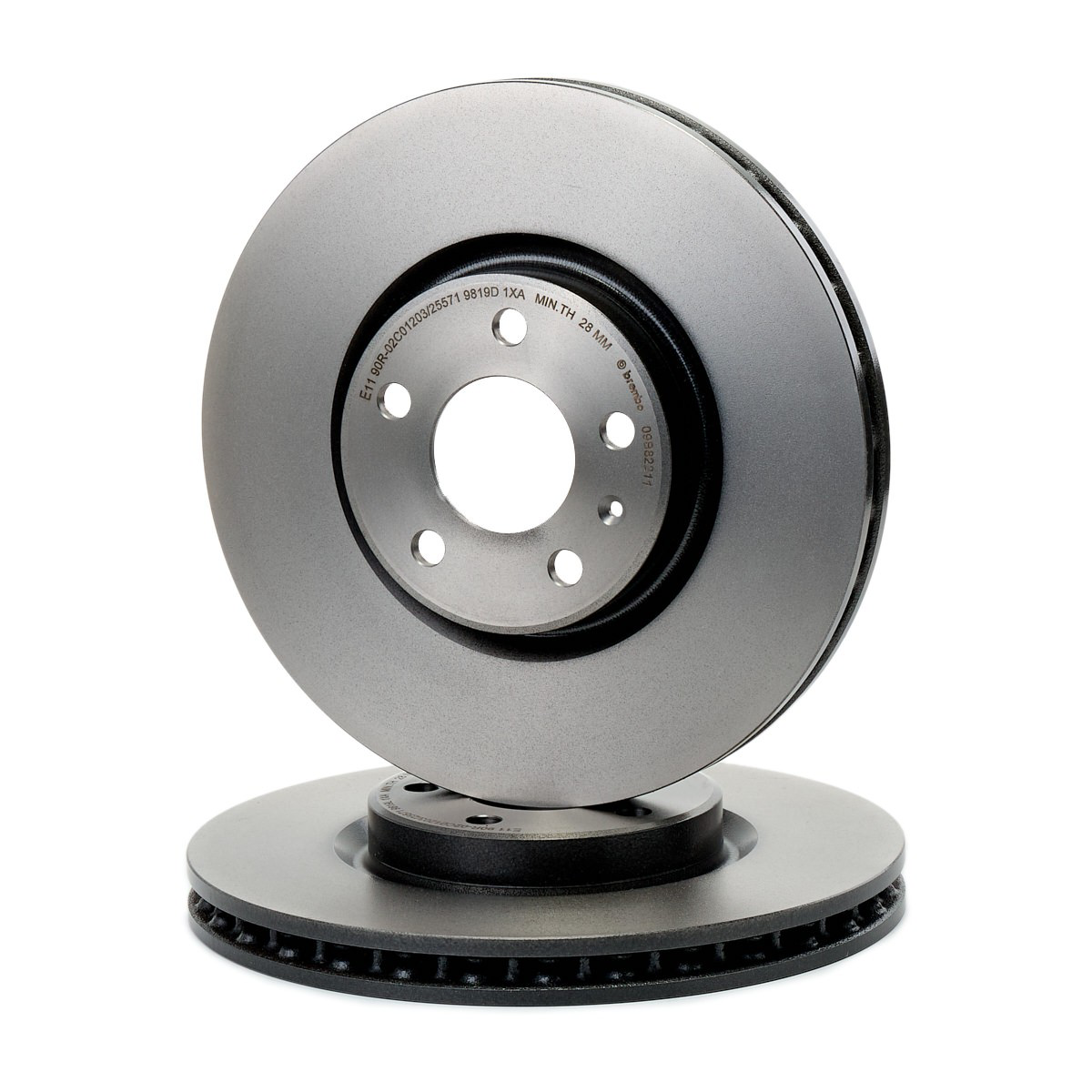 Диск гальмівний передній Brembo 09B82211