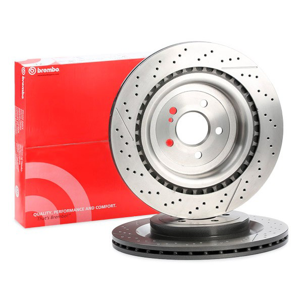 Диск переднього гальма Brembo 09B87911 ціна, від 125.02 USD