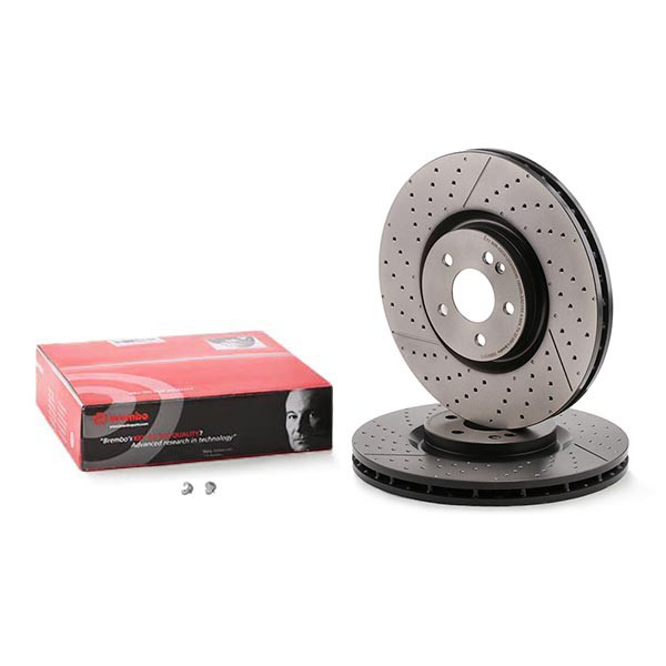 Диск переднього гальма Brembo 09B91311 ціна, від 117.32 USD