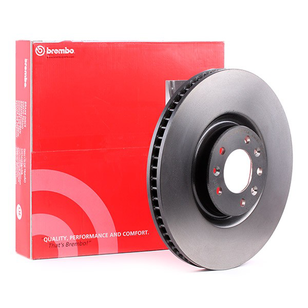 Диск переднього гальма Brembo 09B92911 ціна, від 61.47 USD
