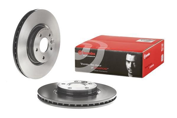 Диск гальмівний передній Brembo 09C13811