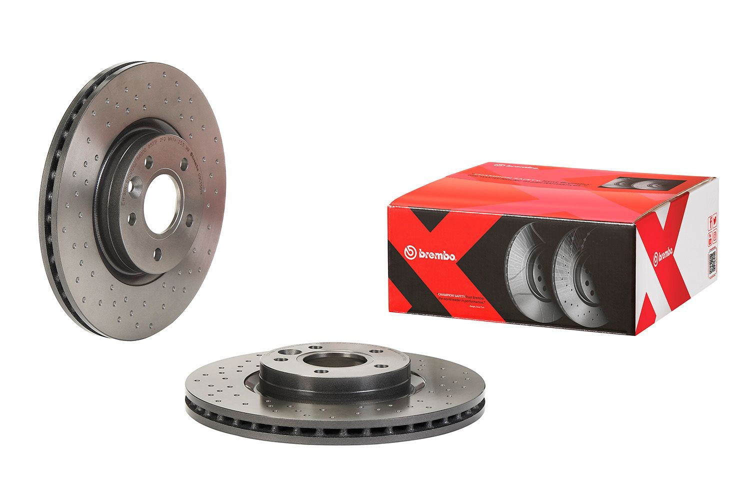 Диск переднього гальма Brembo 09C1381X ціна, від 37.83 USD