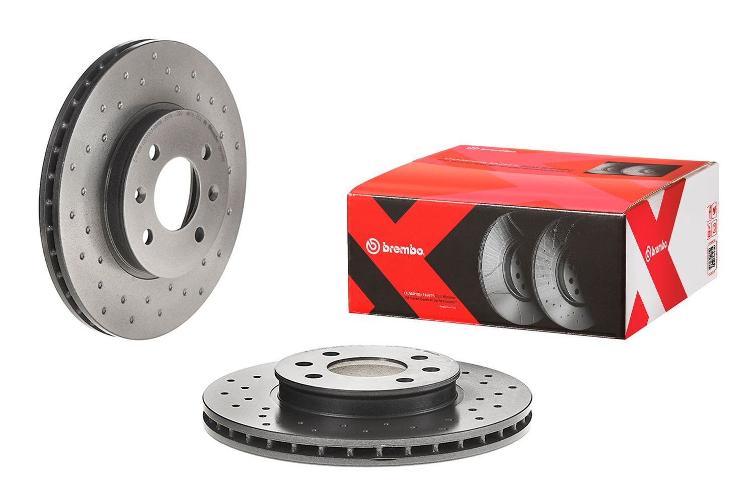 Гальмівні диски передні 09C1711X Brembo