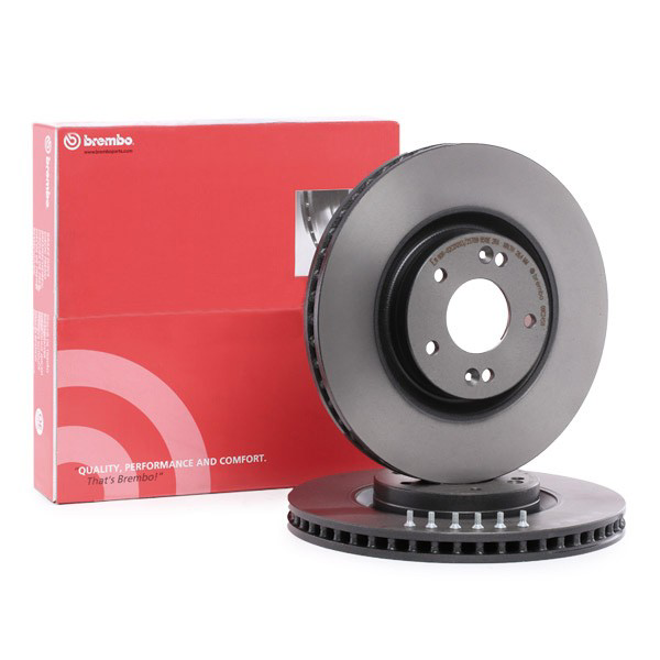 Диск гальмівний передній Brembo 09C24511