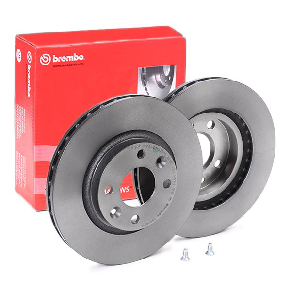 Диск гальмівний передній Brembo 09C28511