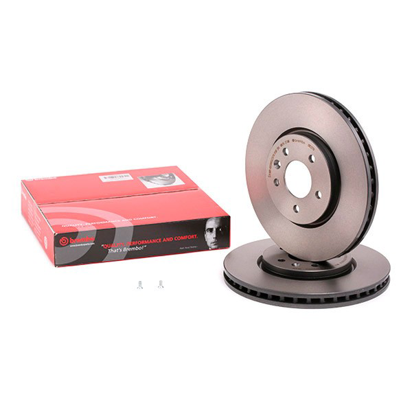 Диск гальмівний передній Brembo 09C37711