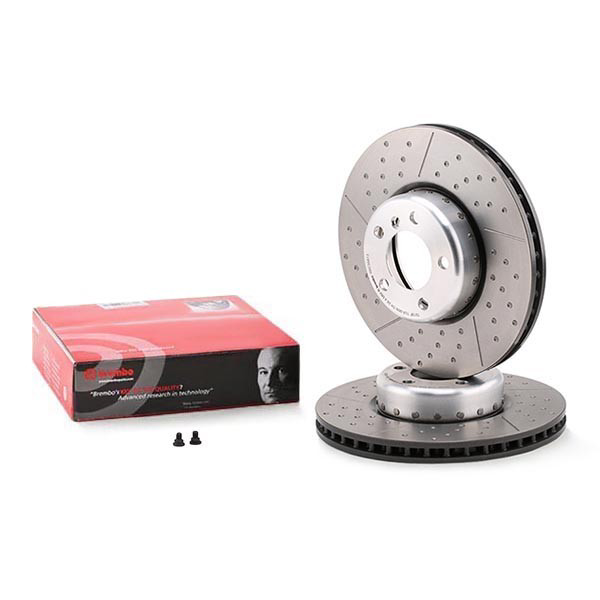 Диск гальмівний передній Brembo 09C39813