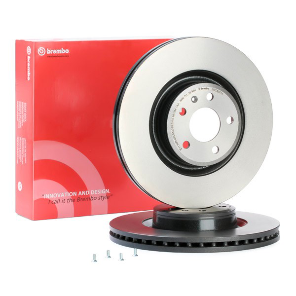 Диск переднього гальма Brembo 09C42711 ціна, від 135.64 USD