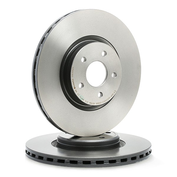 Диск гальмівний передній Brembo 09C54211