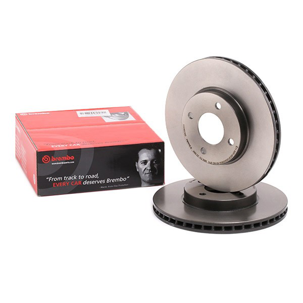 Диск гальмівний передній Brembo 09C54311
