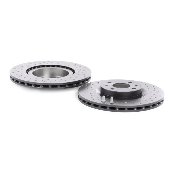 Диск гальмівний передній Brembo 09C64511