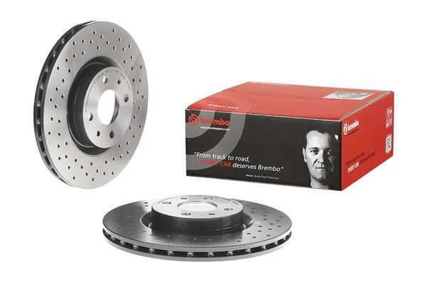 Диск переднього гальма Brembo 09C64511 ціна, від 72.93 USD