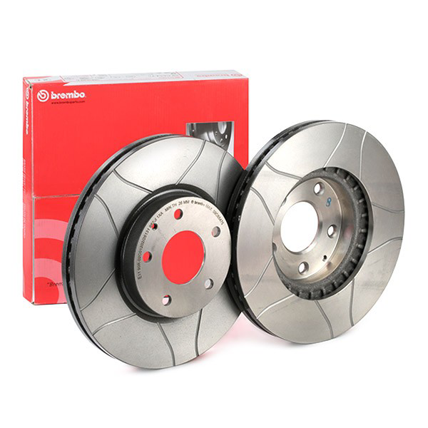 Диск гальмівний передній Brembo 09C65475