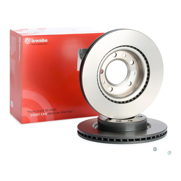 Диск гальмівний передній Brembo 09C65711