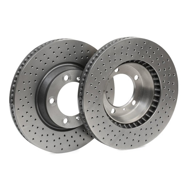 Диск гальмівний передній Brembo 09C87711