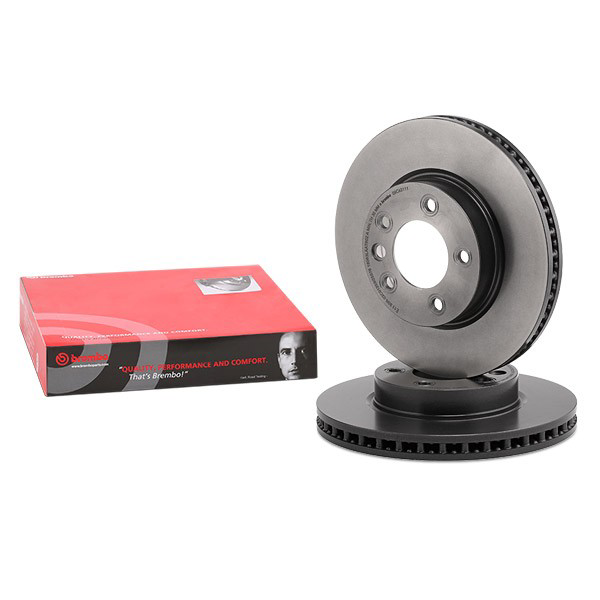 Диск гальмівний передній Brembo 09C88111