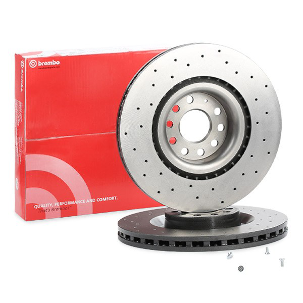 Диск переднього гальма Brembo 09C8921X ціна, від 83.83 USD