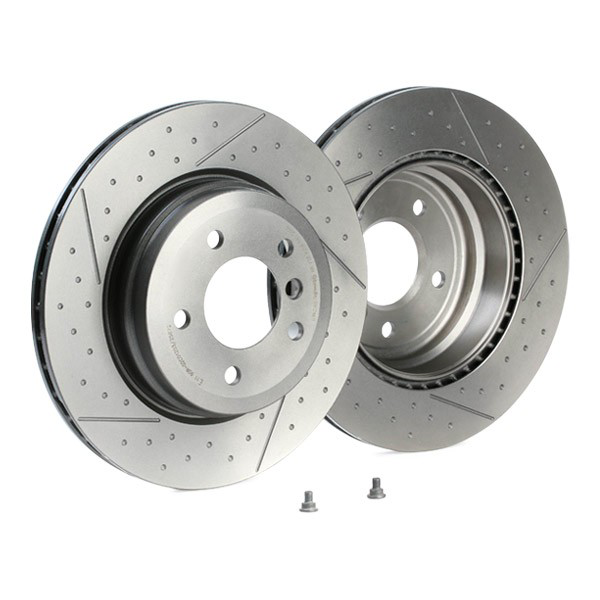 Диск гальмівний передній Brembo 09D01711