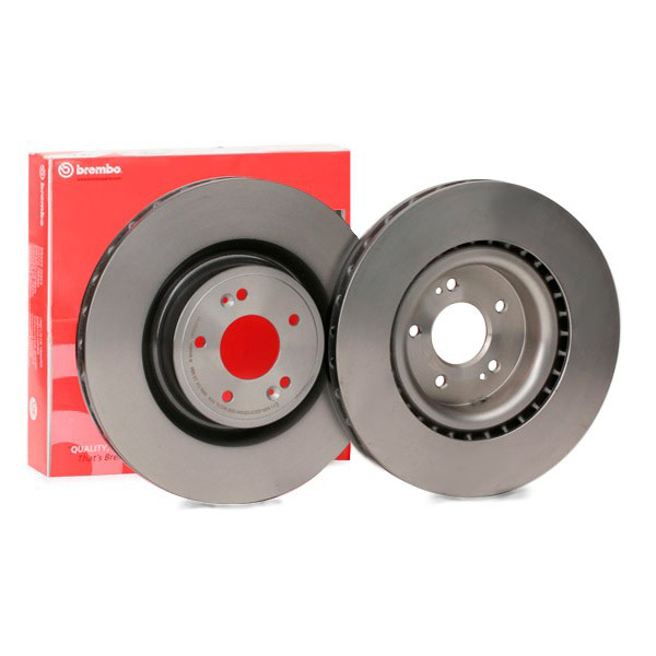 Диск гальмівний передній Brembo 09D02711