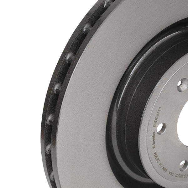Купити 09D02711 Brembo Ротор гальмівний