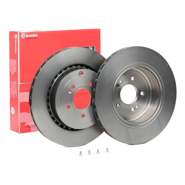 Купити 09D02811 Brembo Диск заднього гальма