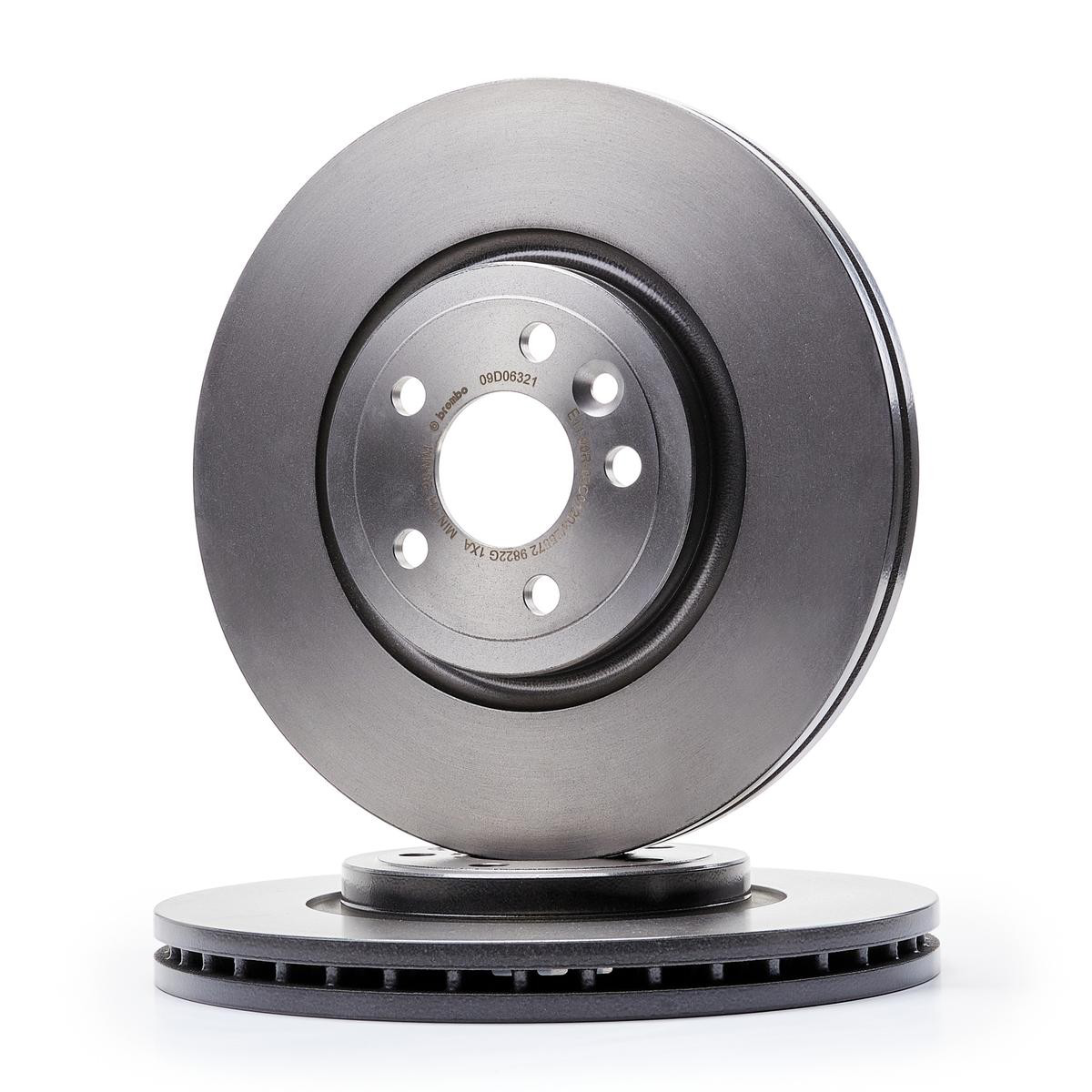 Гальмівні диски передні 09D06321 Brembo
