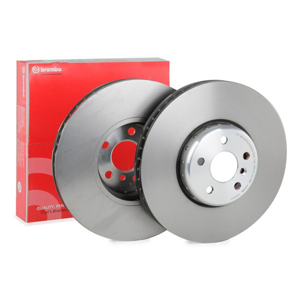 Диск гальмівний передній Brembo 09D09413
