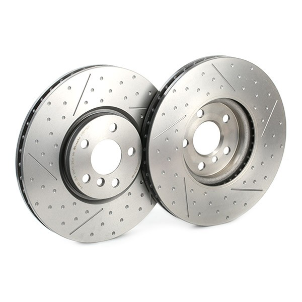 Диск гальмівний передній Brembo 09D17921