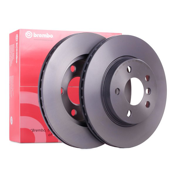 Диск гальмівний передній Brembo 09D20811