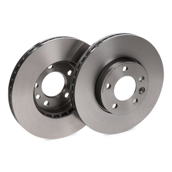 Диск гальмівний передній Brembo 09D21111