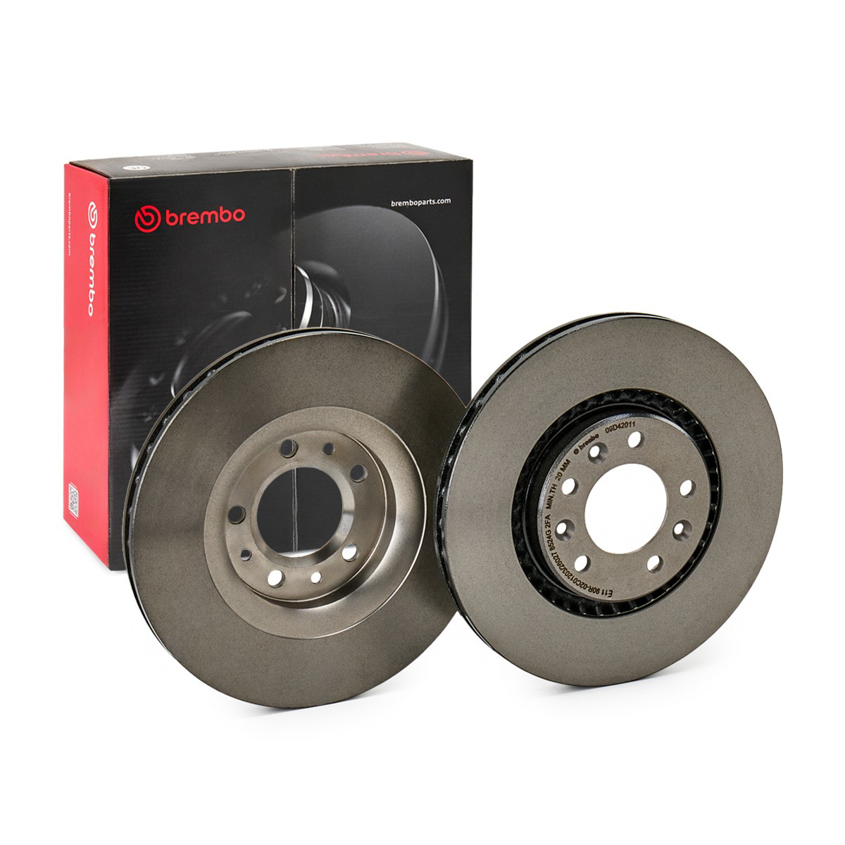 Диск гальмівний задній Brembo 09D42011