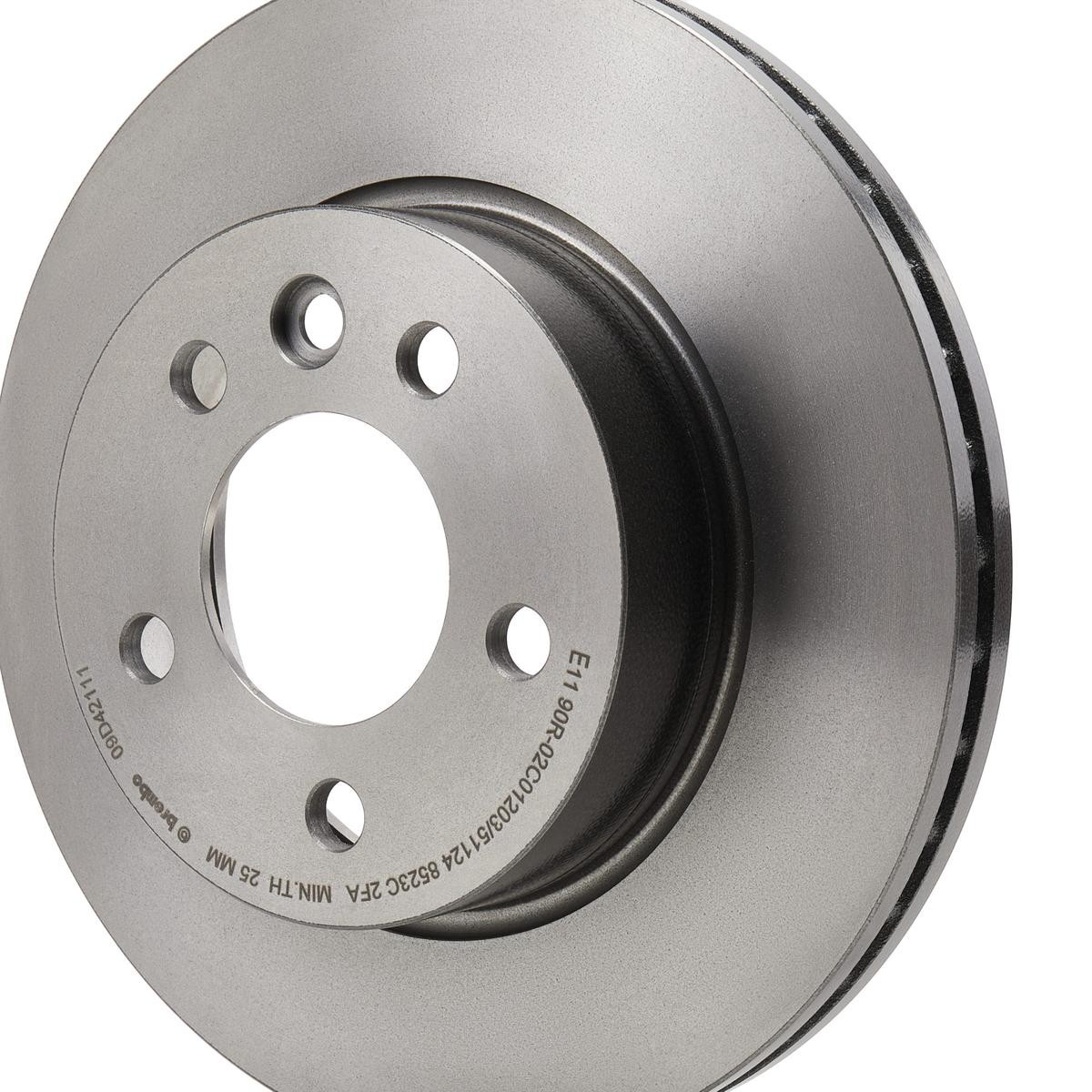 Купити 09D42111 Brembo Ротор гальмівний