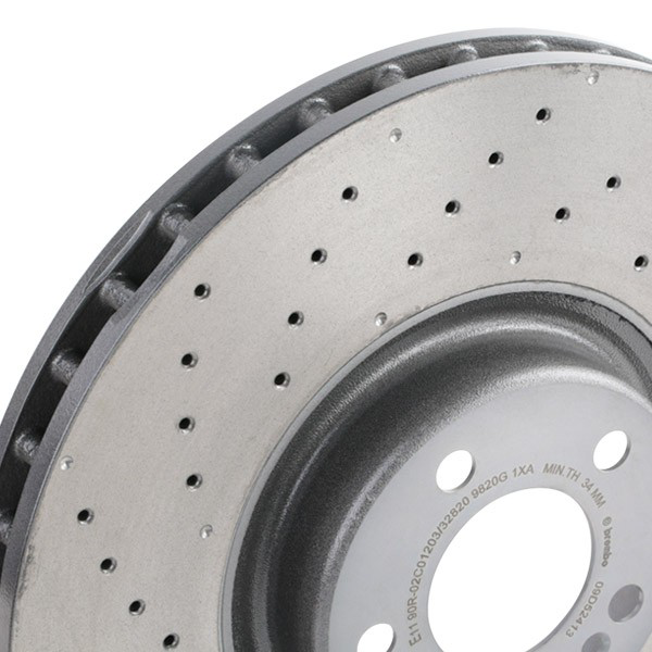 Купити 09D52413 Brembo Ротор гальмівний