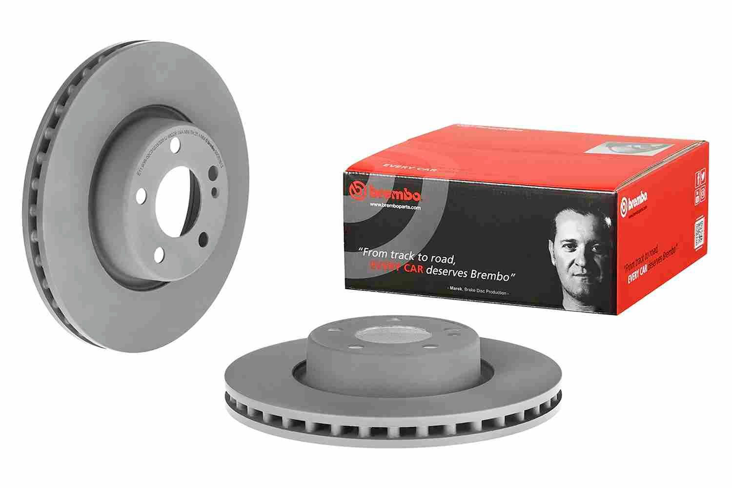 09D52613 Brembo Гальмо дискове переднє