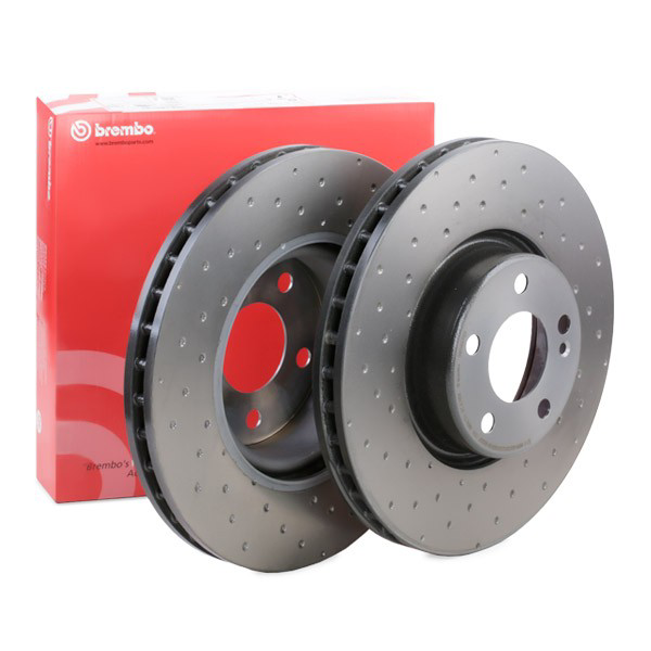 Диск переднього гальма Brembo 09D52723 ціна, від 147.17 USD