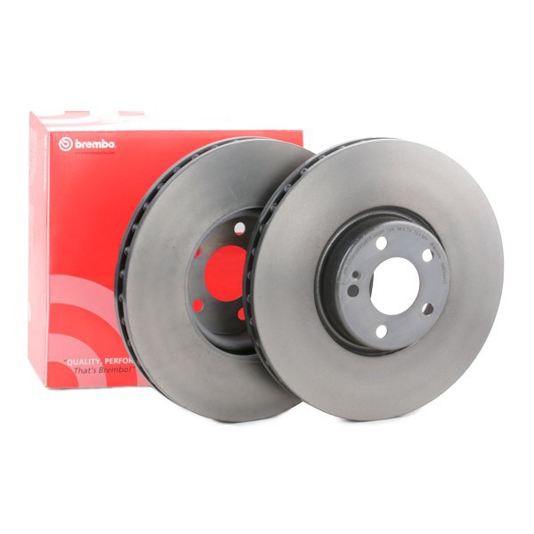 Диск гальмівний передній Brembo 09D52913