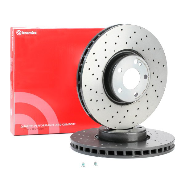 Диск переднього гальма Brembo 09D52923 ціна, від 190.97 USD