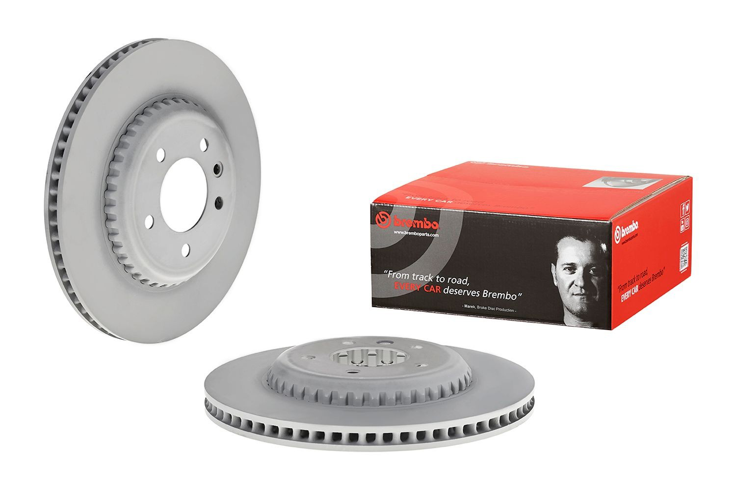 Купити 09D55123 Brembo Диск заднього гальма