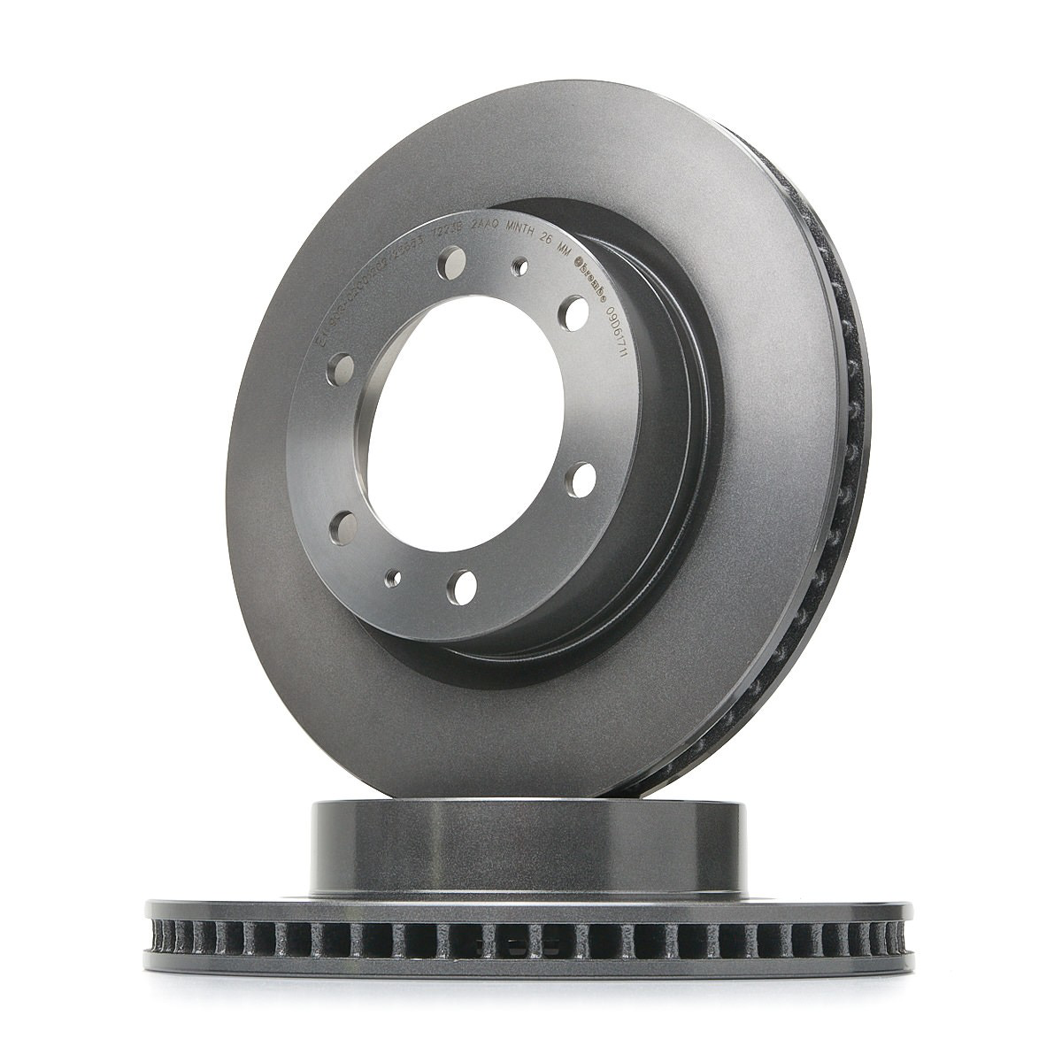 Диск переднього гальма Brembo 09D61711 ціна, від 66.41 USD
